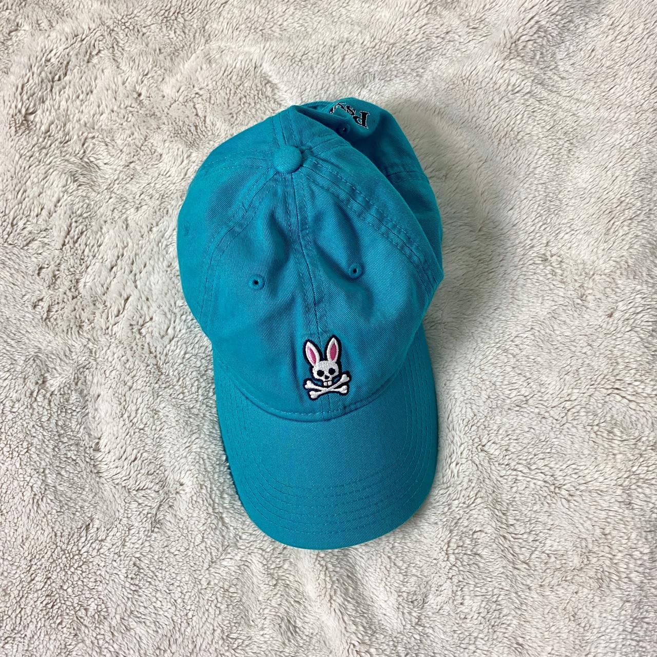 Psycho Bunny Women's Green and Blue Hat