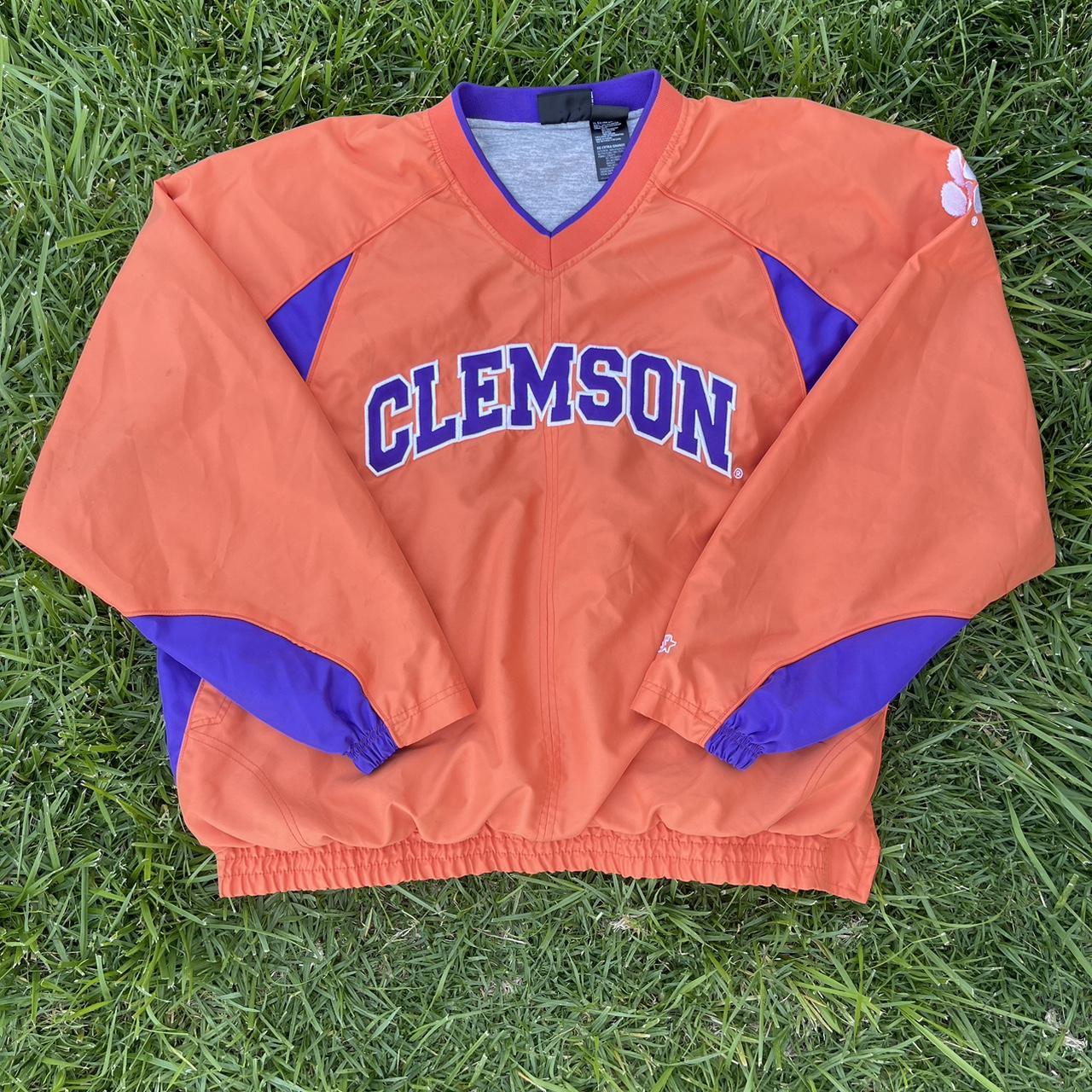 Vintage Clemson popular Starter jacket