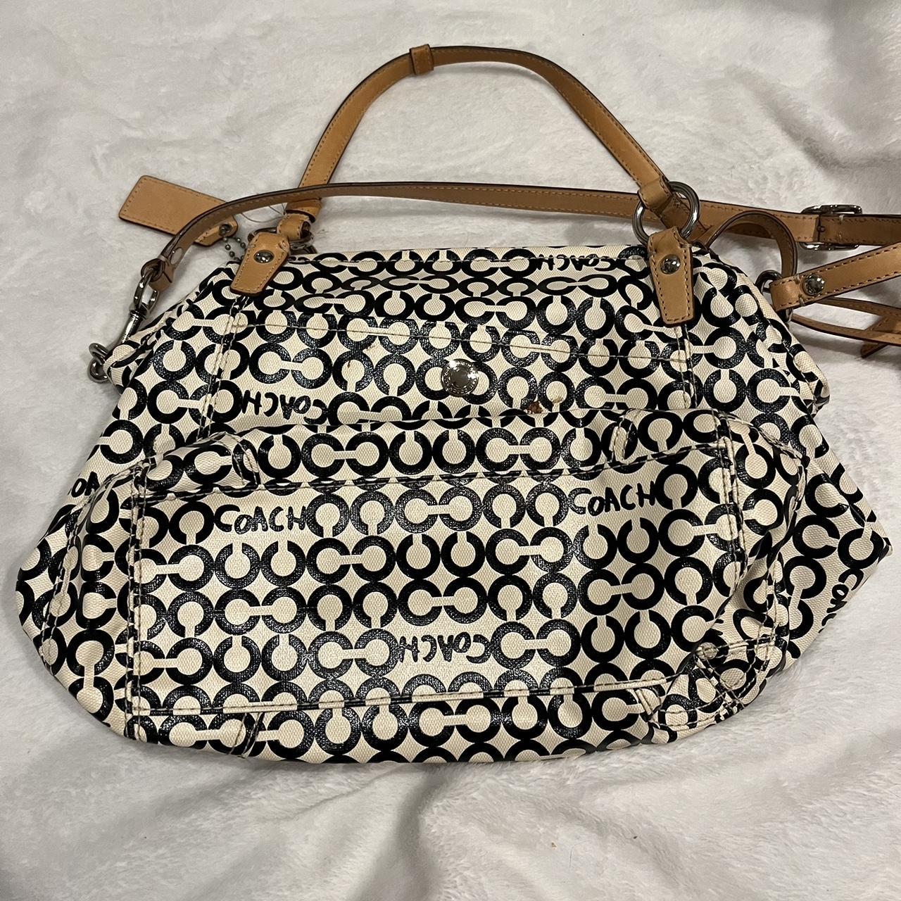 Vintage Y2K Coach Purse •Classic coach print - Depop