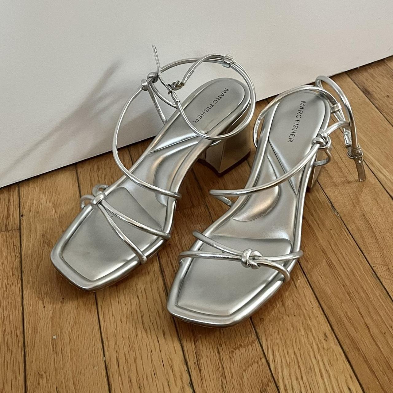 Marc Fisher Women's Sandals - Silver - US 9 – Mar… - image 4