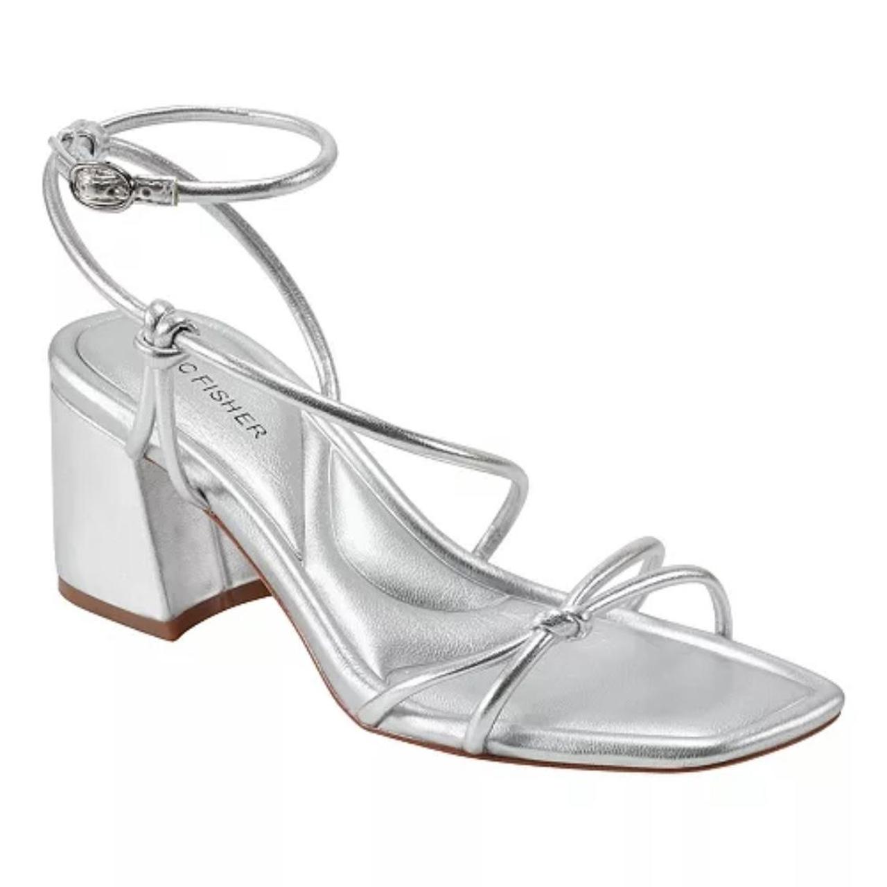 Marc Fisher Women's Sandals - Silver - US 9 – Mar… - image 1