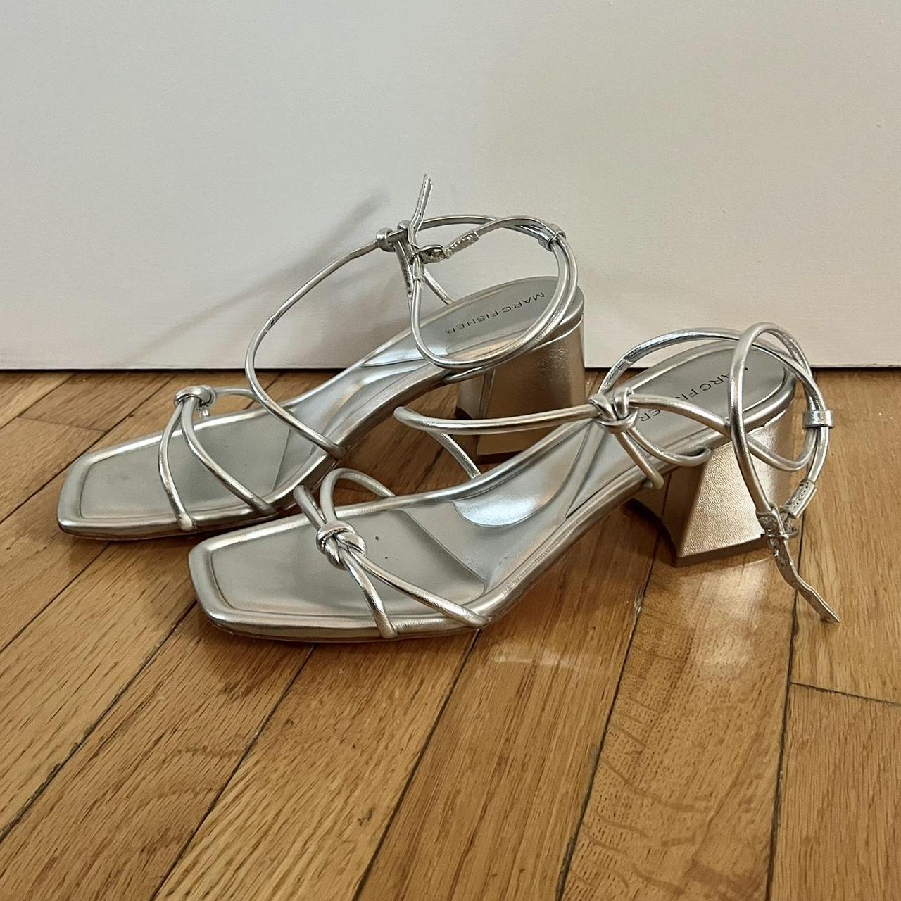 Marc Fisher Women's Sandals - Silver - US 9 – Mar… - image 3