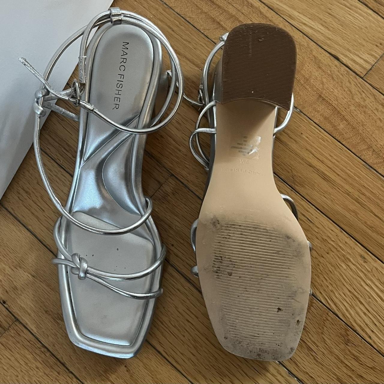 Marc Fisher Women's Sandals - Silver - US 9 – Mar… - image 5