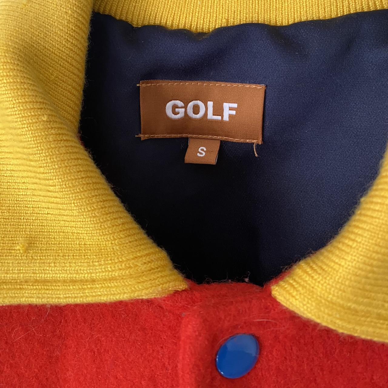 New Winter 2019 Golf Wang Varsity Jacket Size... Depop