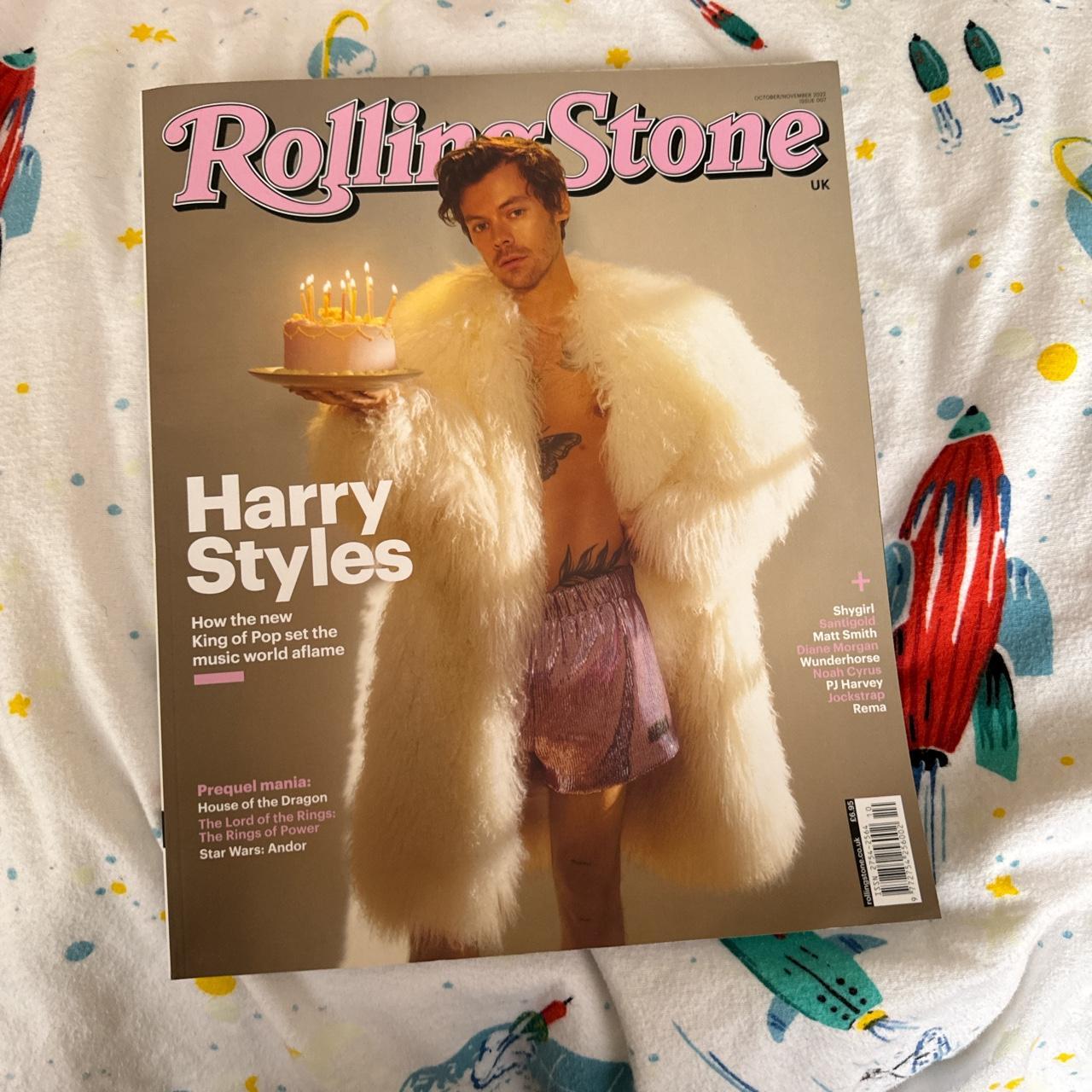 Harry styles-rolling-stones - Depop