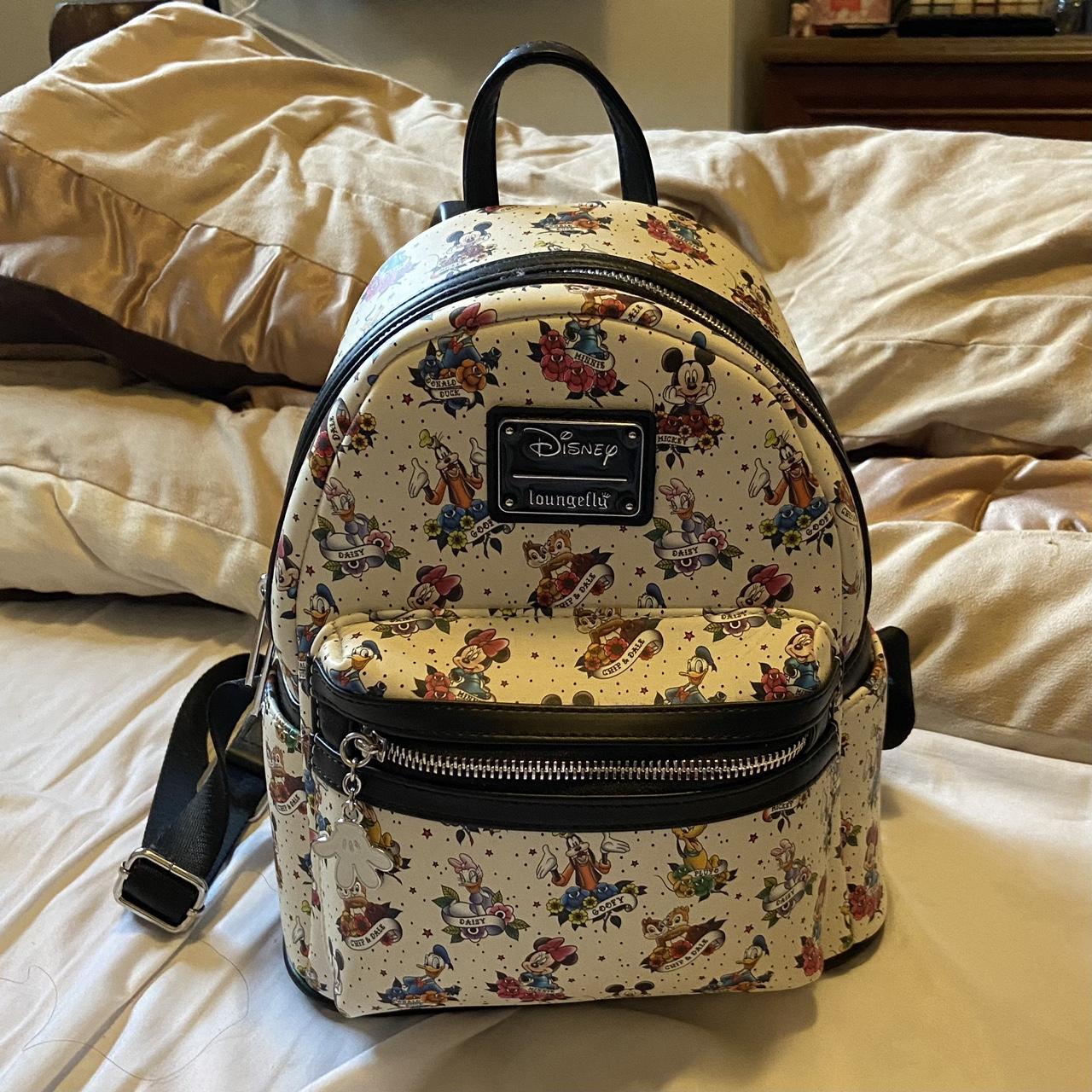 Aurora Sleeping Beauty loungefly backpack small flaw - Depop