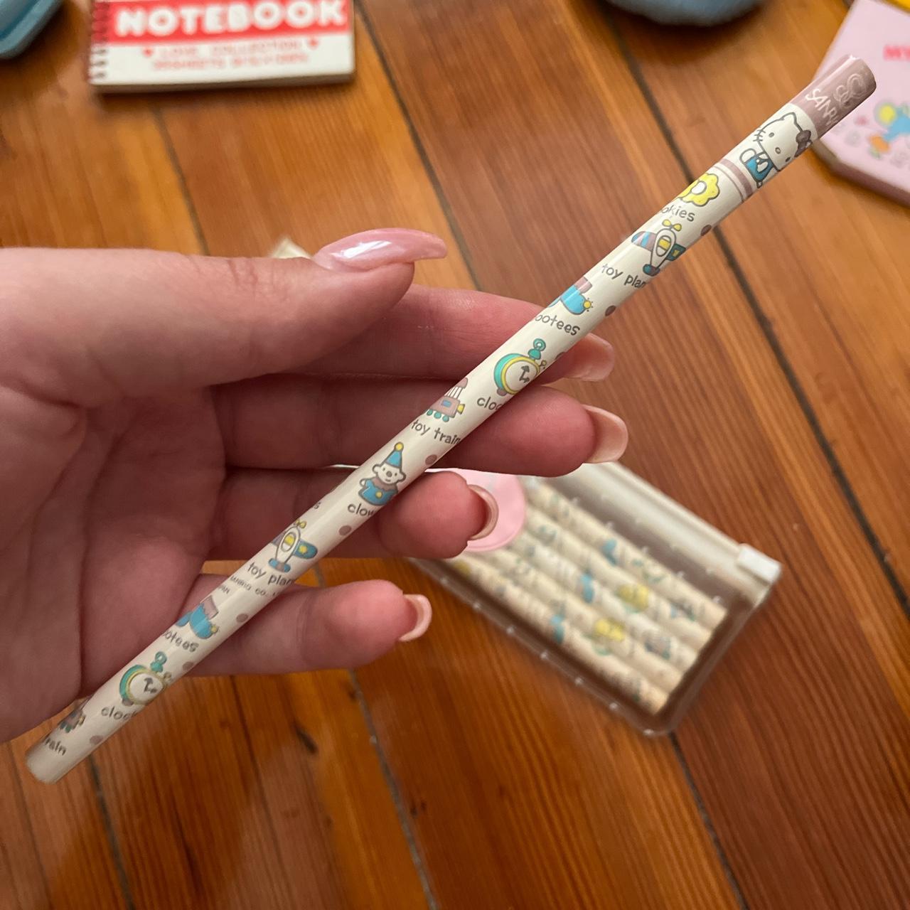 Vintage hello kitty pencils with pencil - Depop
