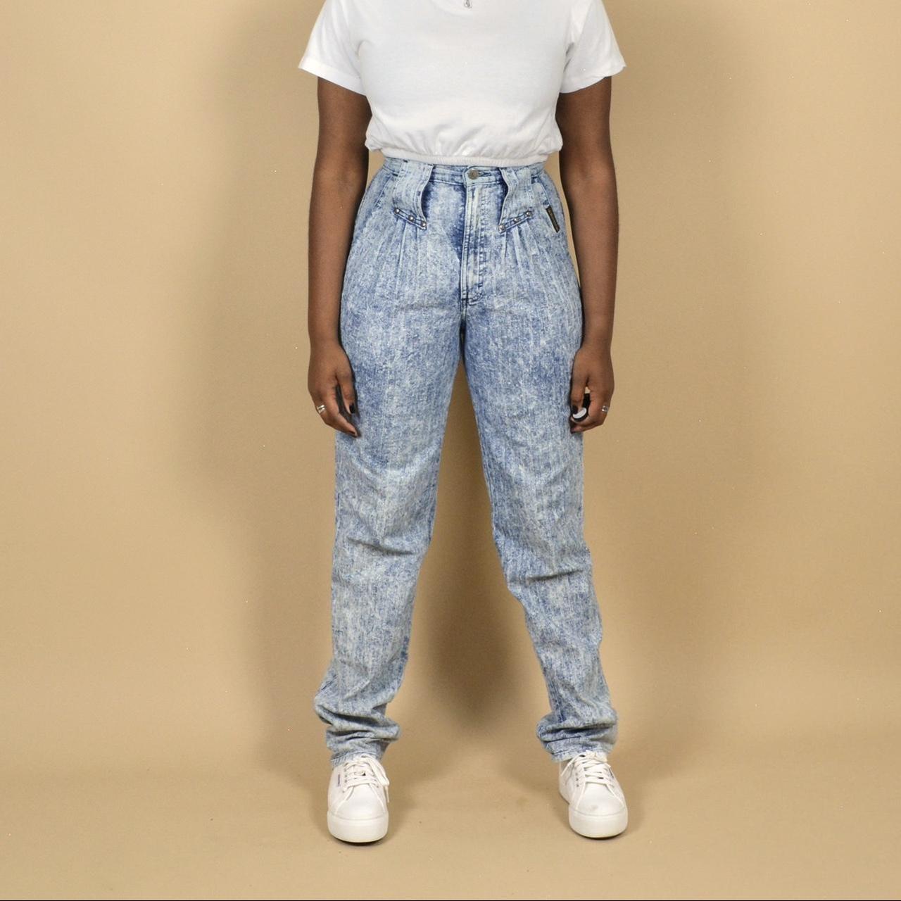 Vintage 90s Rocky Mountain Light Wash Denim High - Depop