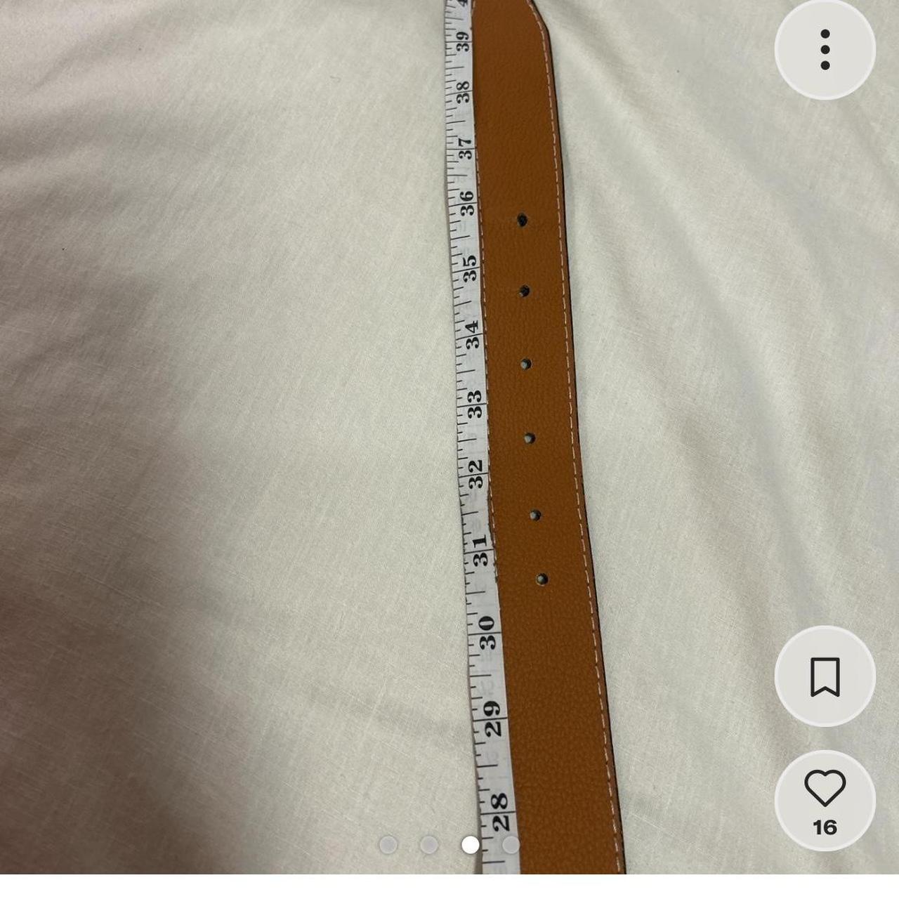 thin hermes belt