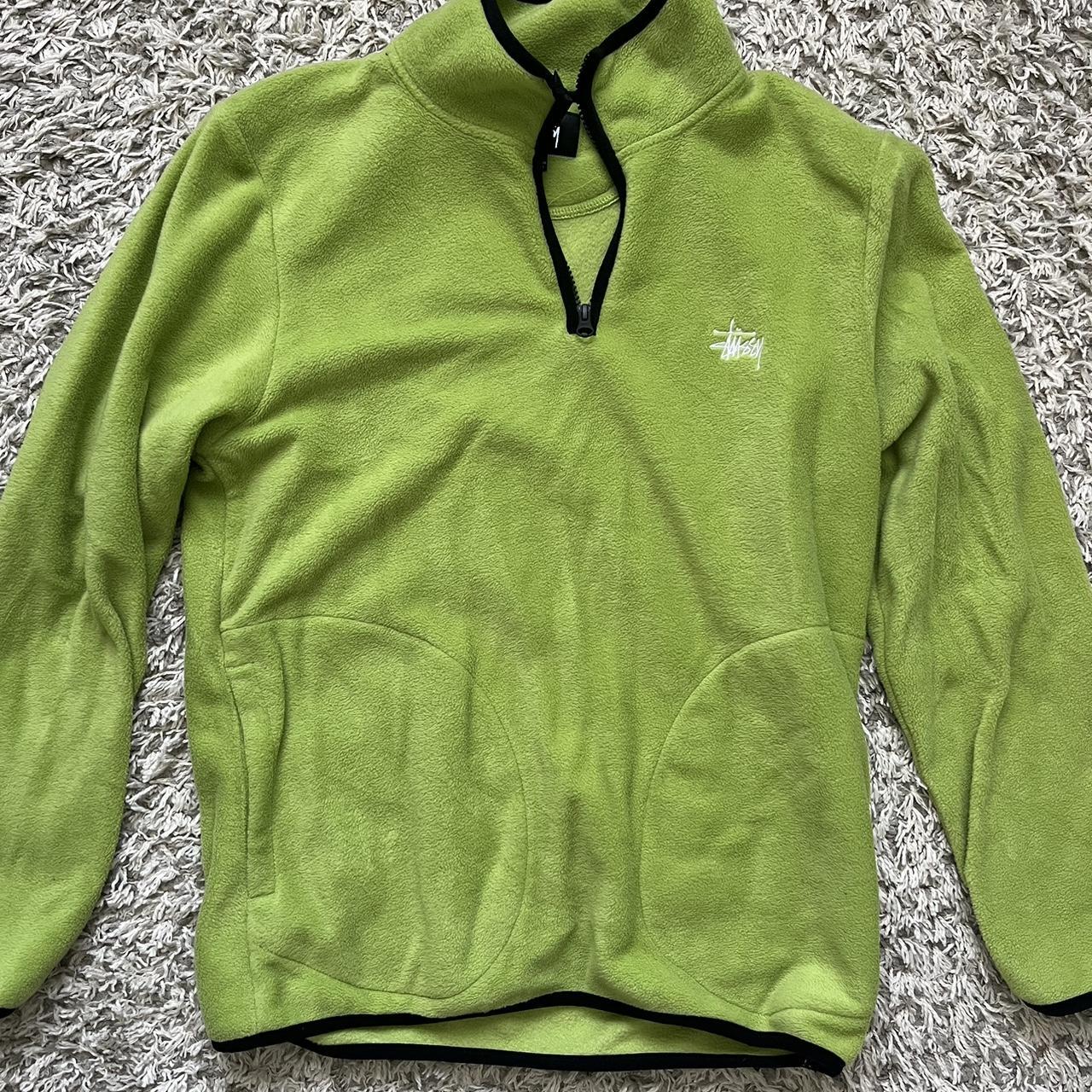 Stussy Basic Mock Neck Polar... - Depop