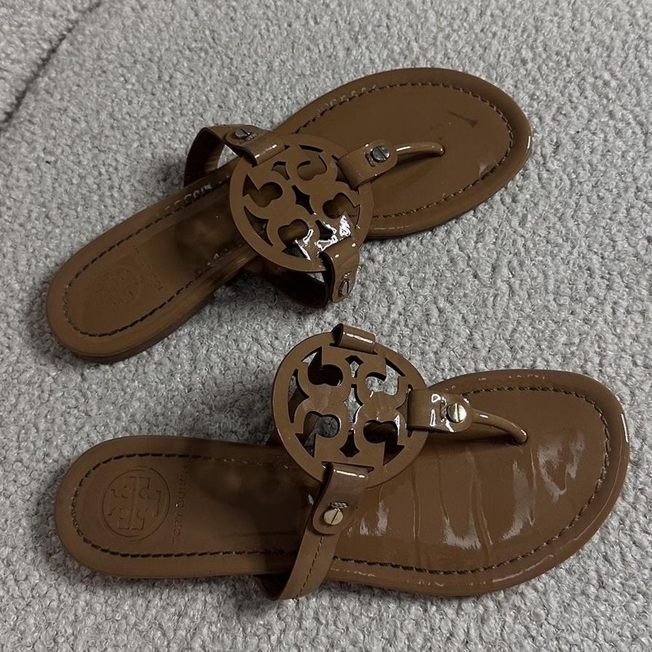 Tory Burch Women's Tan Sandals | Depop