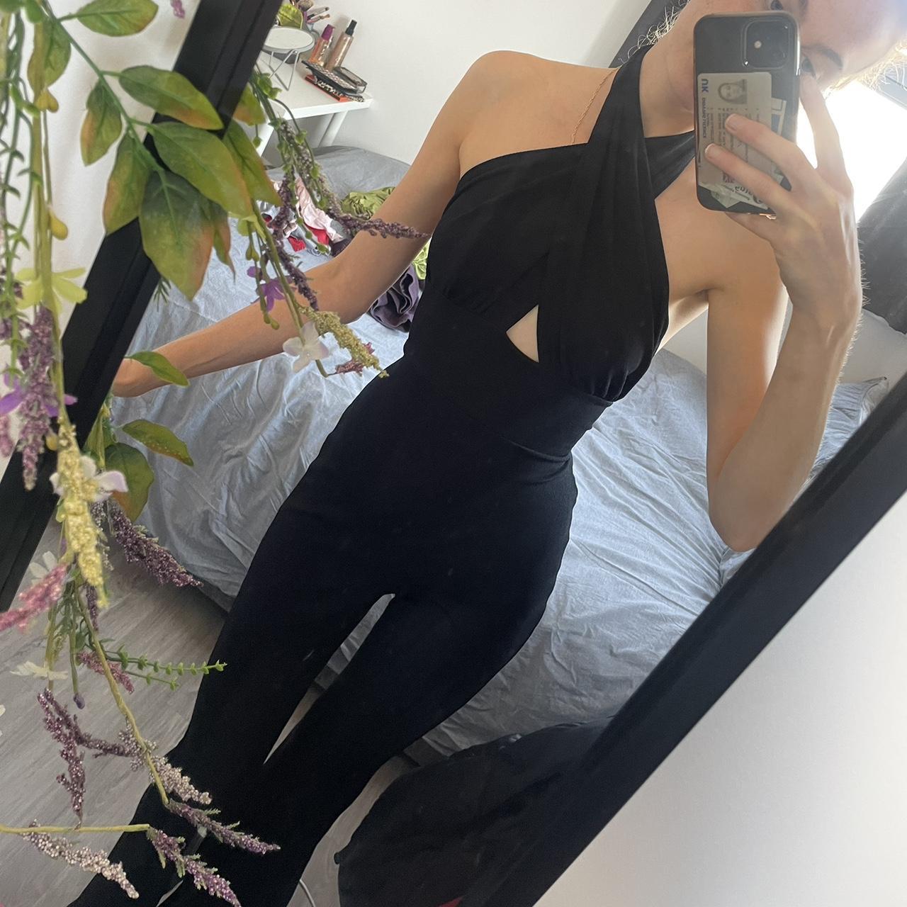 Plt cross neck jumpsuit size 4 Really lovely just... - Depop