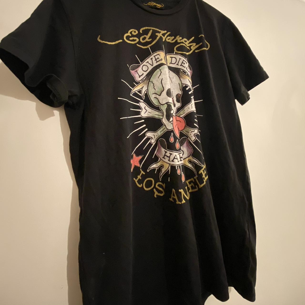 Ed hardy T-shirt Not worn perfect condition Size... - Depop