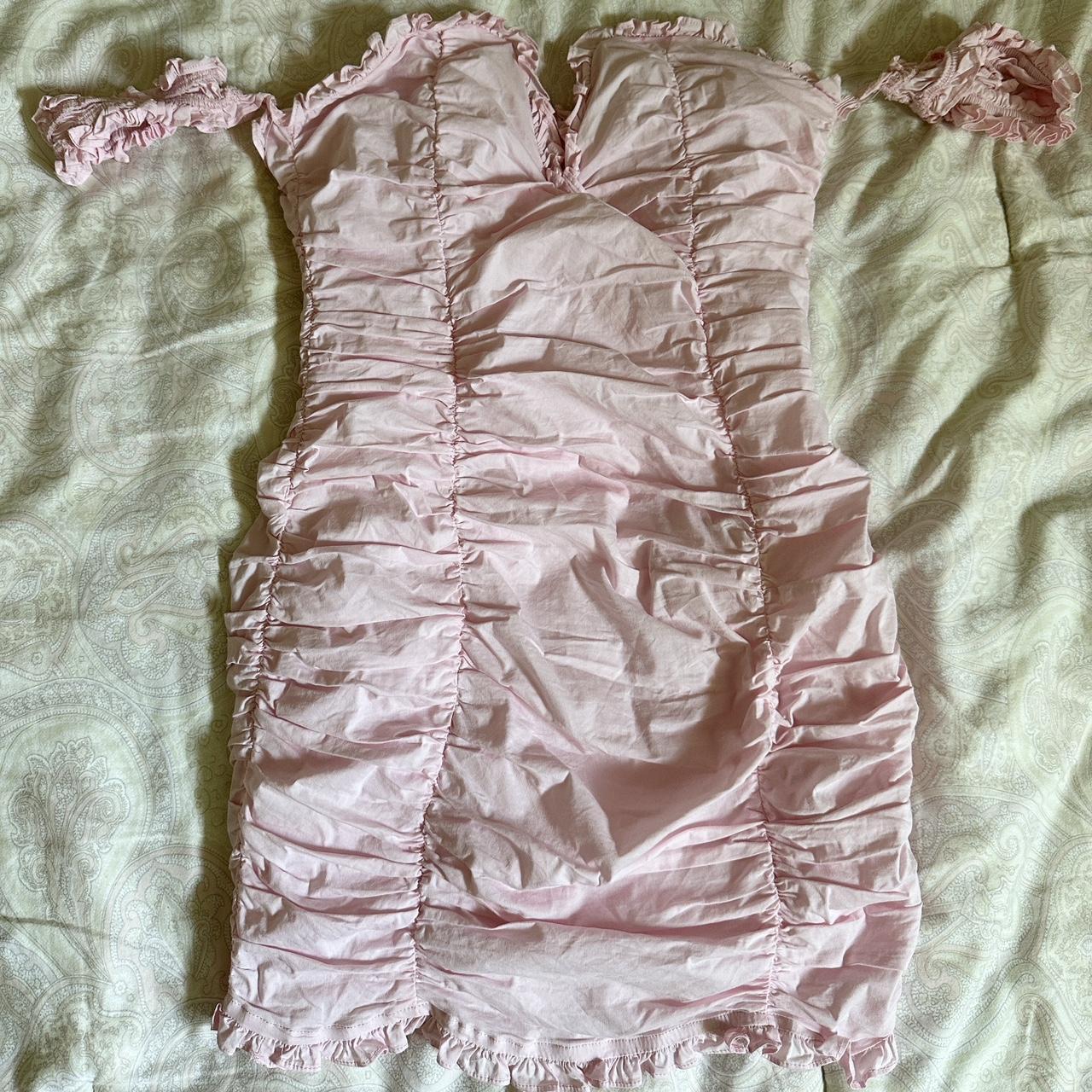 PERFECT BABY PINK MINI DRESS FOR SUMMER ≧ ≦ 10/10... - Depop