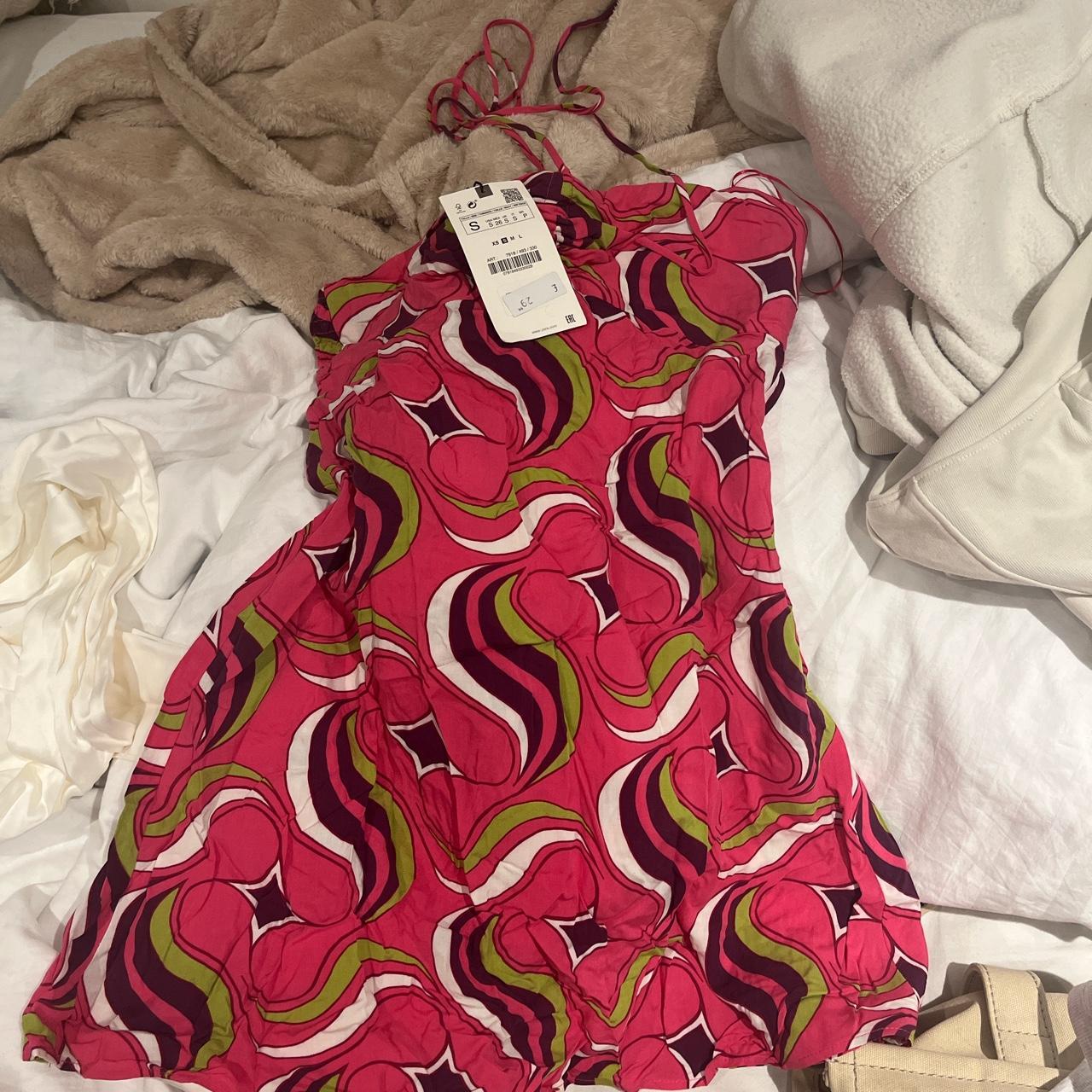 knit halter neck dress zara