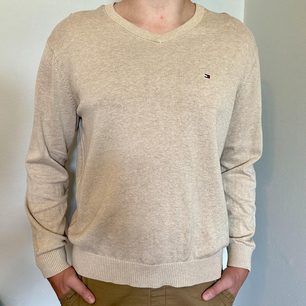 Tan tommy hilfiger clearance sweater