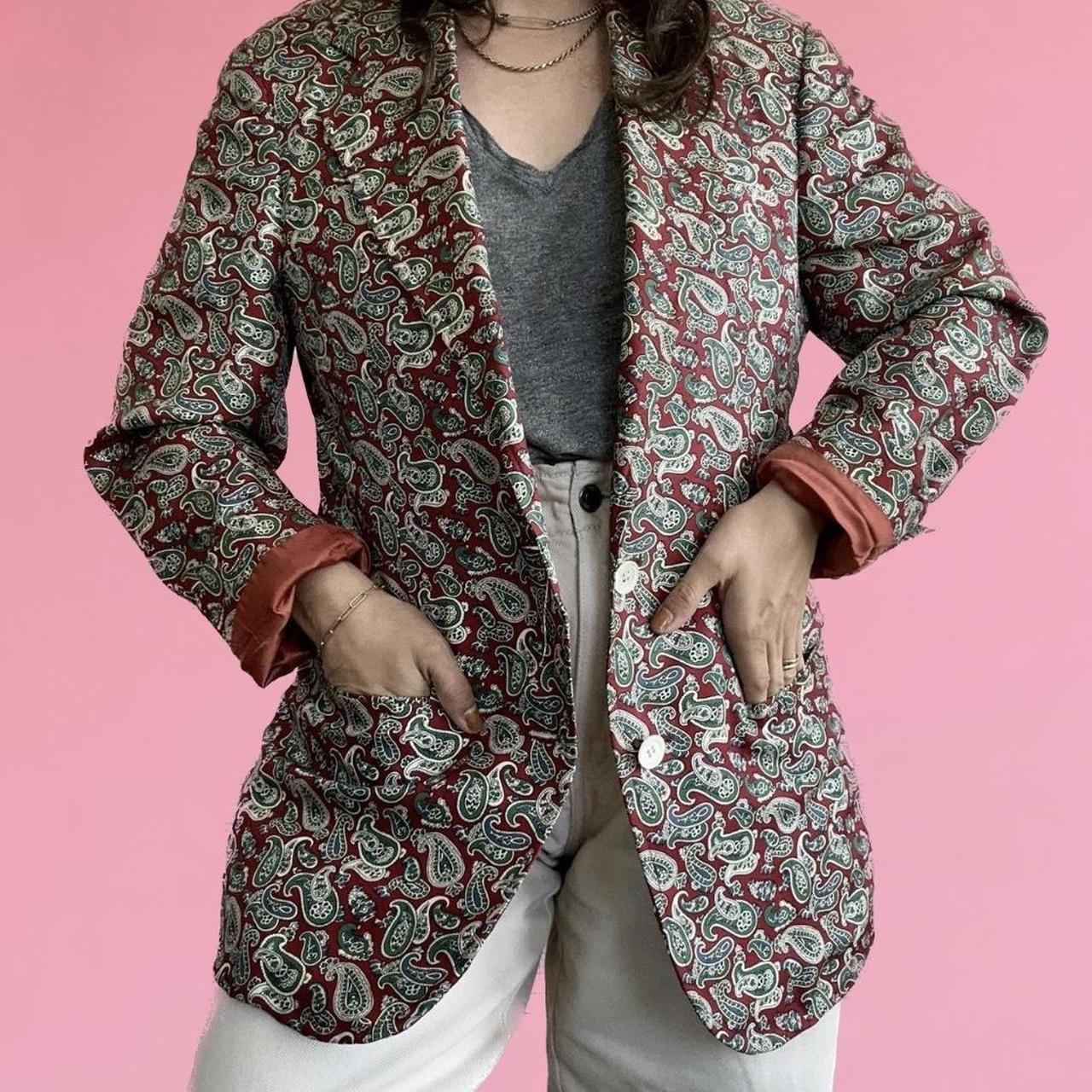 Vintage clearance paisley jacket