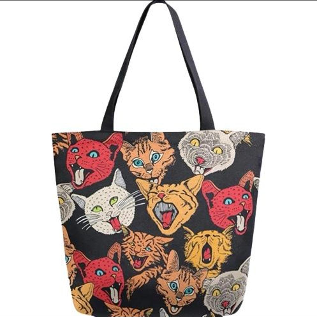 Gucci cat tote on sale bag