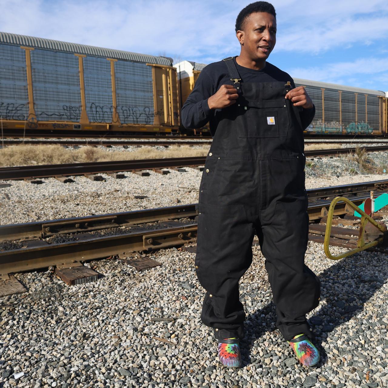 carhartt overalls NWT Free shipping #carhartt | Depop