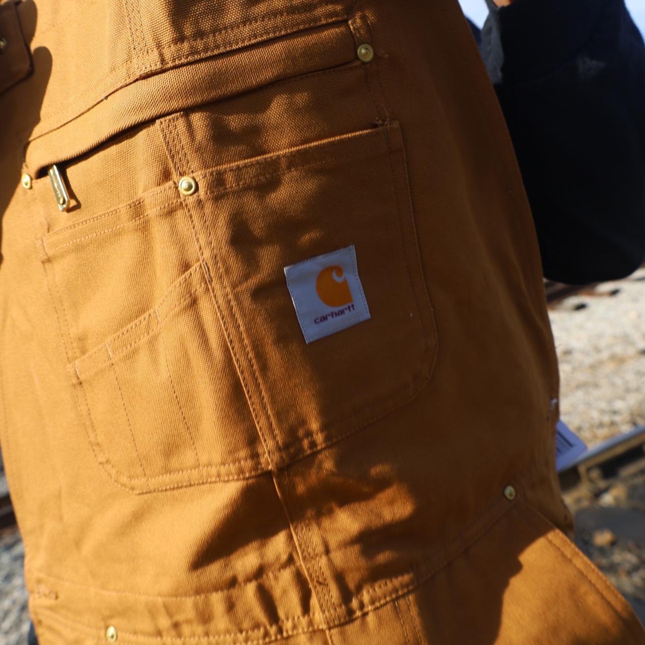 Vintage Carhartt overalls , Tan , 34x 34 , #tan...