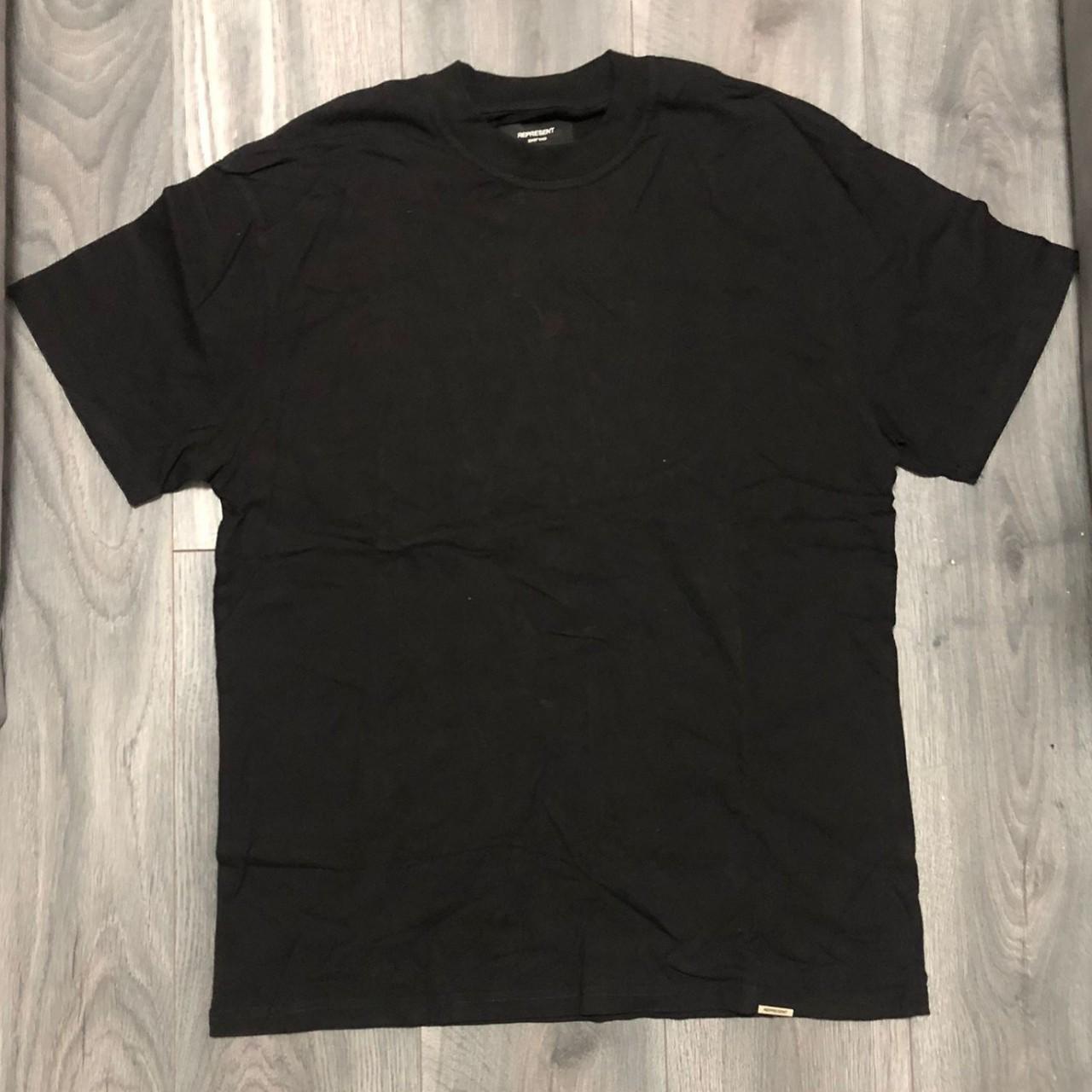 Represent Blanks T Shirt Black Size Depop