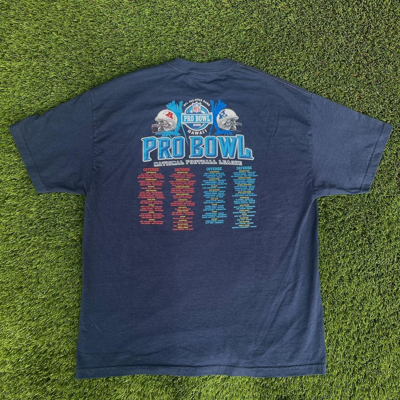 Nfl football pro bowl vintage blue Hawaii t shirt - Depop