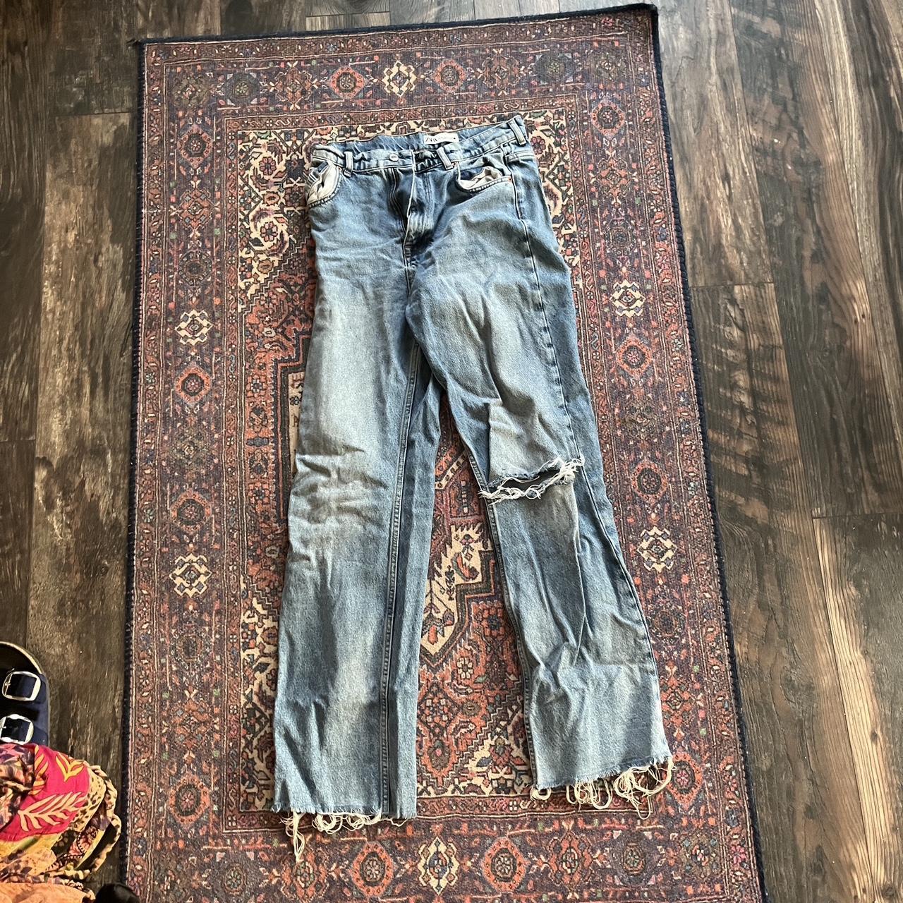 Zara 90s full length jeans Depop