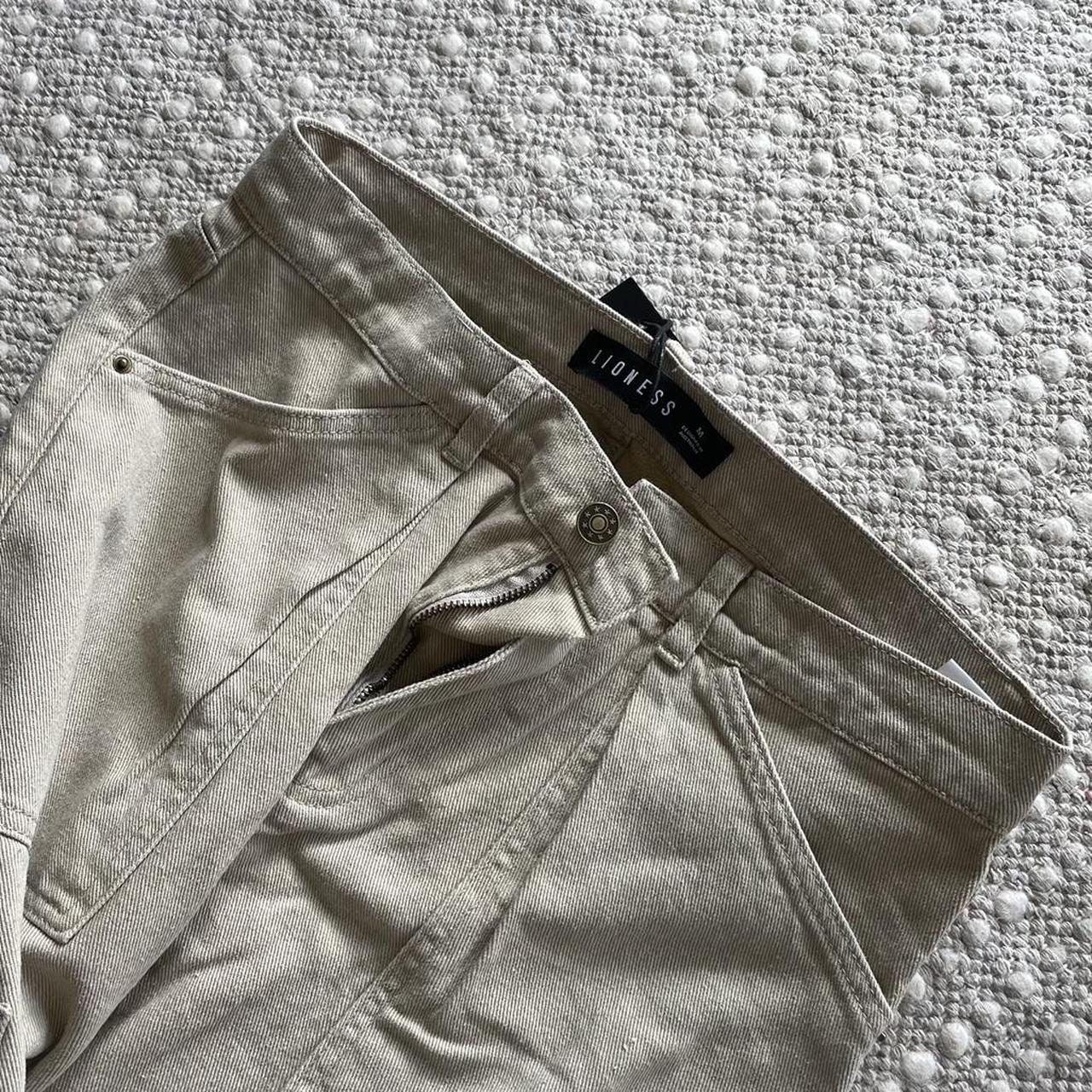 MIAMI VICE PANTS BEIGE -brand: Lioness Bought off... - Depop