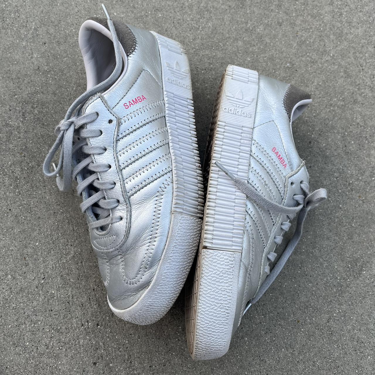 adidas yung womens silver