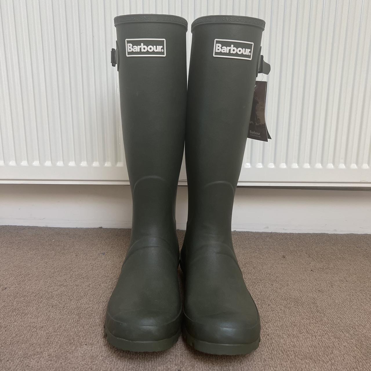 mens barbour bede wellies black