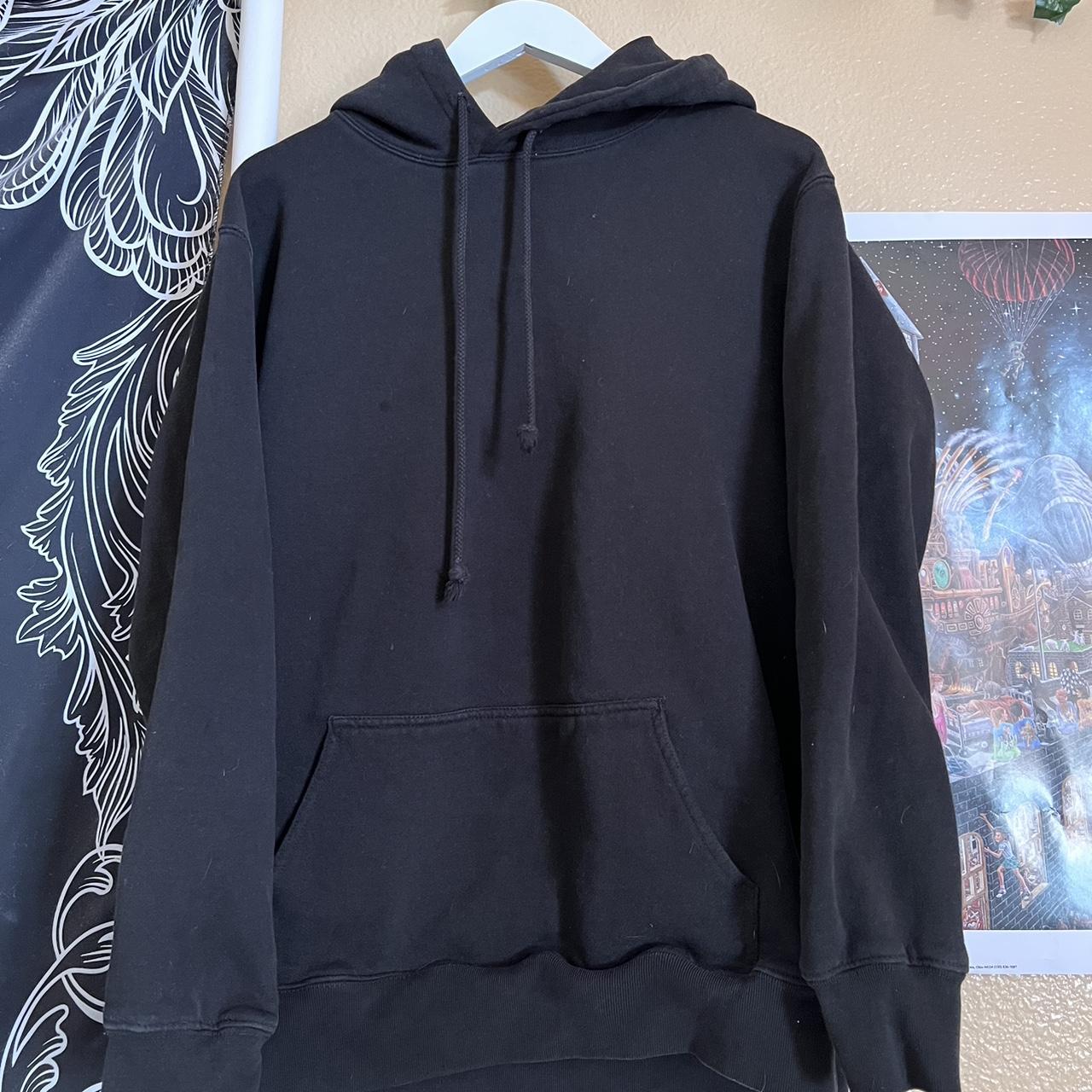 Brandy Melville Women's Black Hoodie | Depop