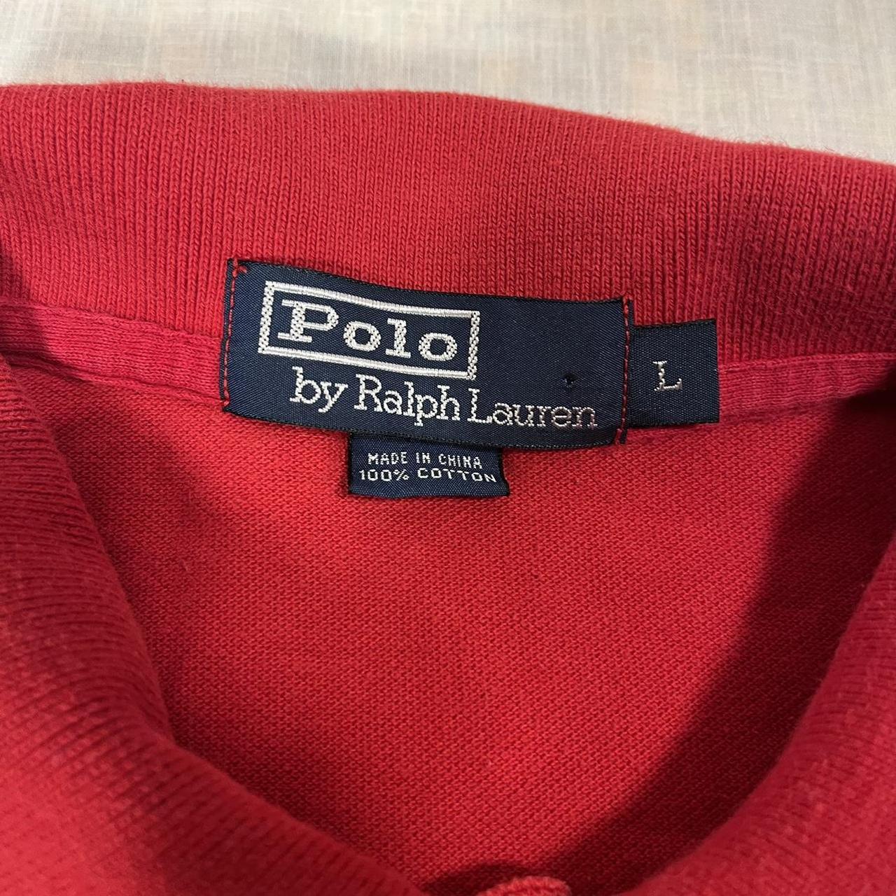 Vintage Polo Ralph Lauren Embroidered crab polo... - Depop