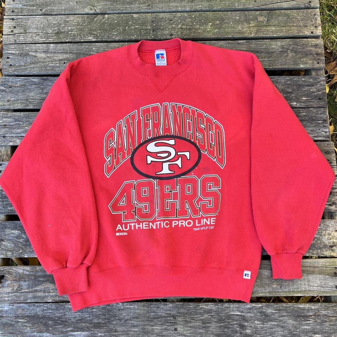 Vintage 90s San Francisco 49ers Russell Athletic... - Depop