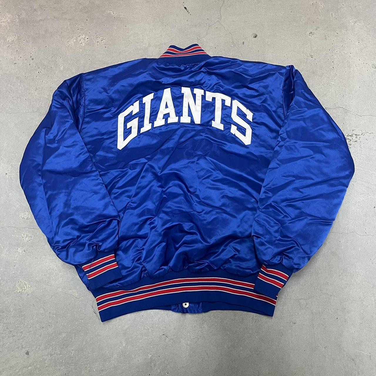 VINTAGE 90S GIANTS STARTER JACKET VERY SLIGHT - Depop