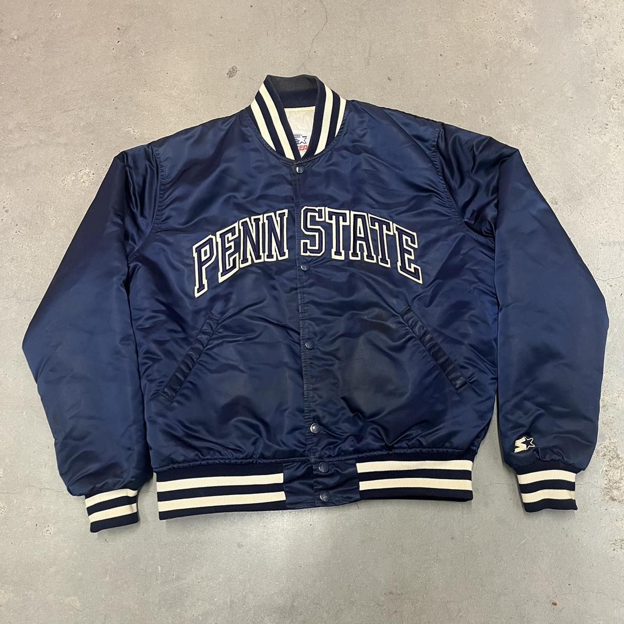 Vintage penn sale state bomber jacket