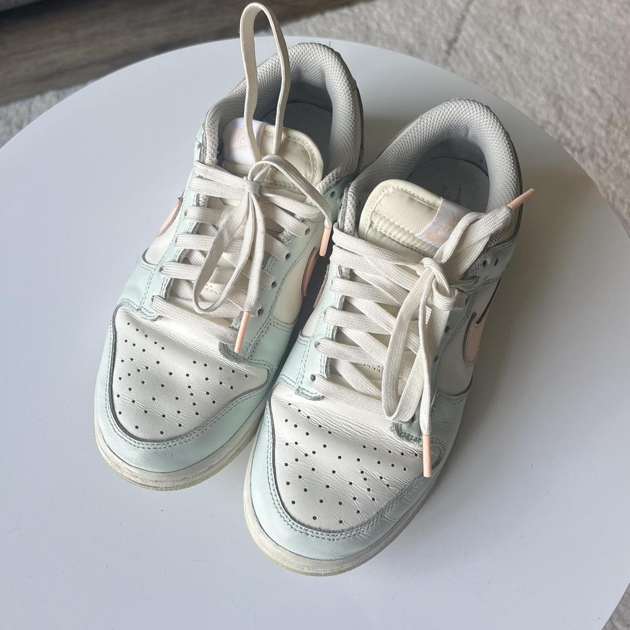 barely green low dunks