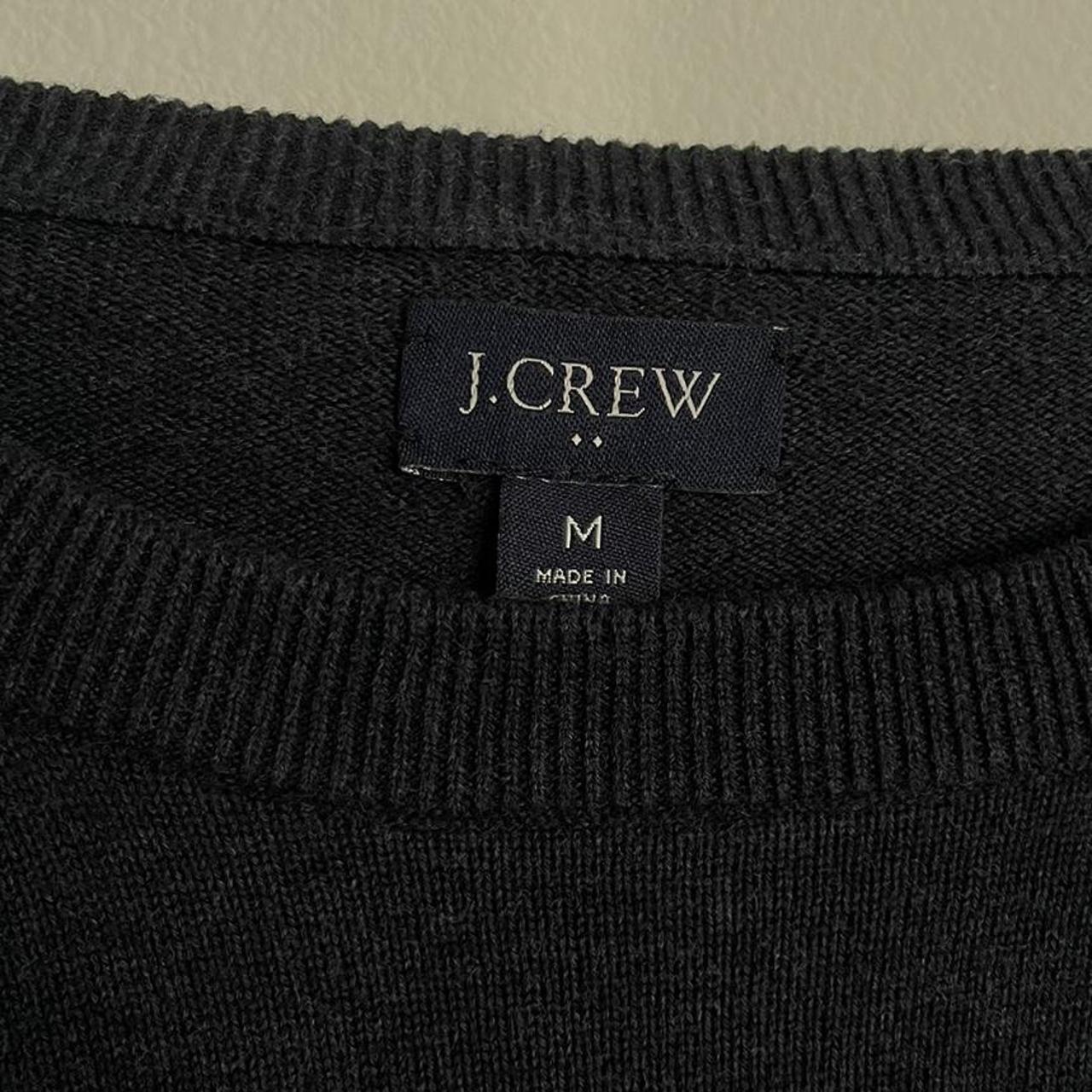 green and navy blue striped sweater by j crew!... - Depop