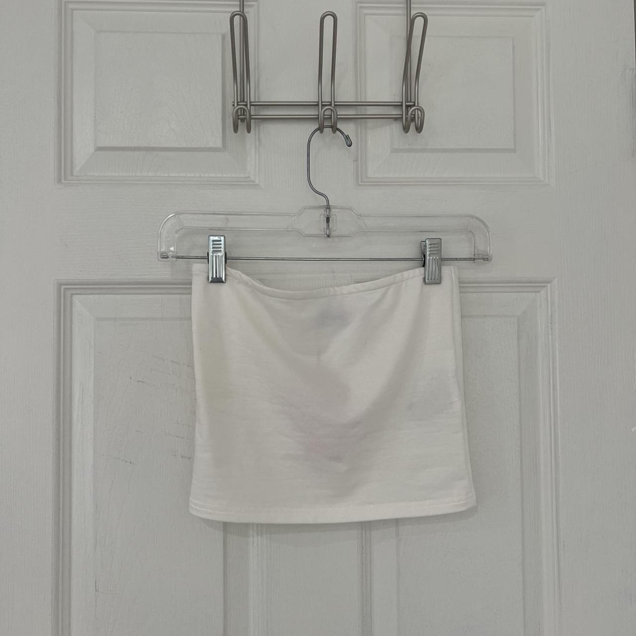 Edikted White Tube Top nwt size s perfect basic... Depop