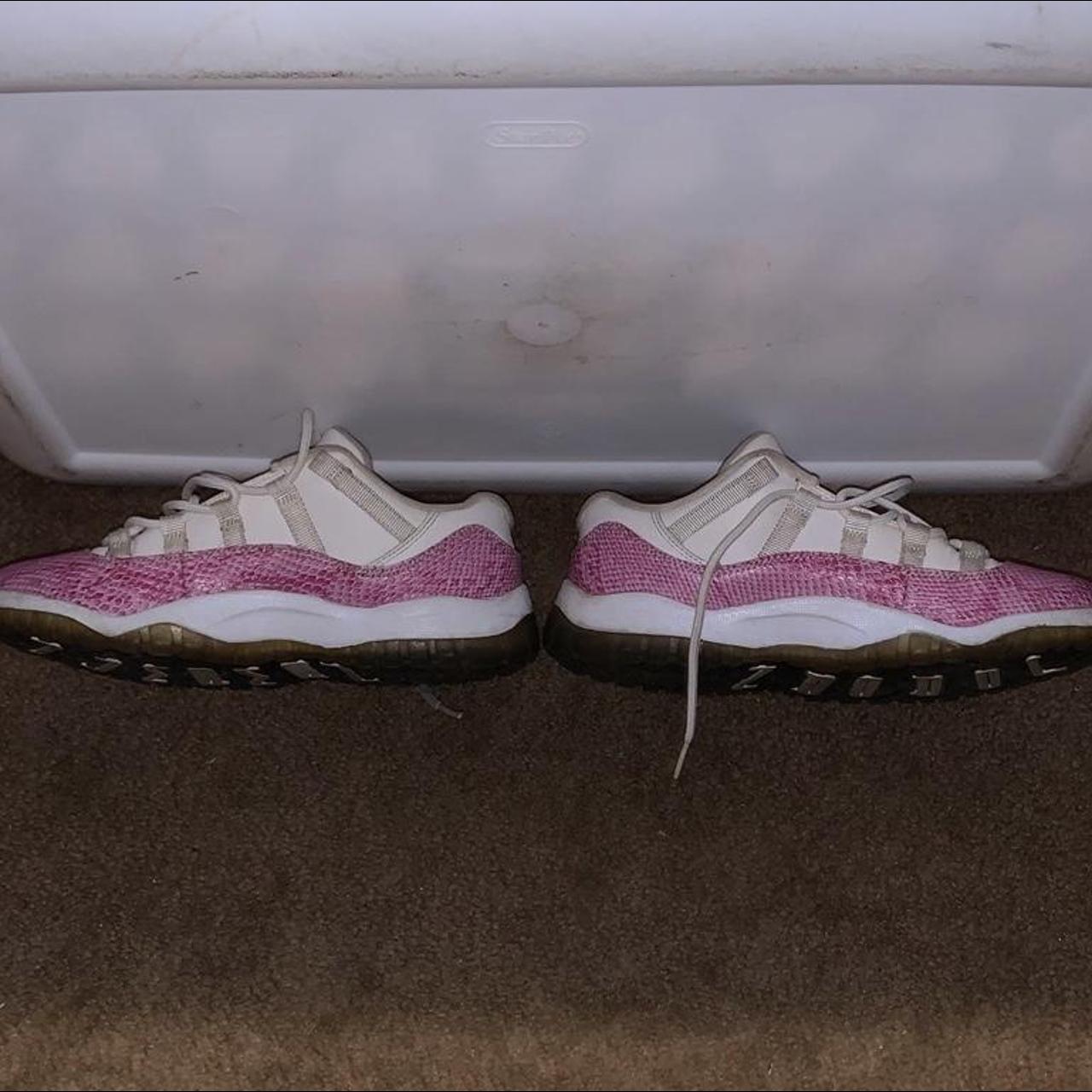 Pink snakeskin sales 11s size 5