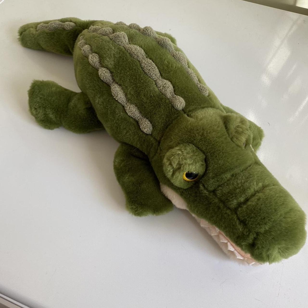 Crocodile plushie 🐊. Cuddly and cute! In good... - Depop