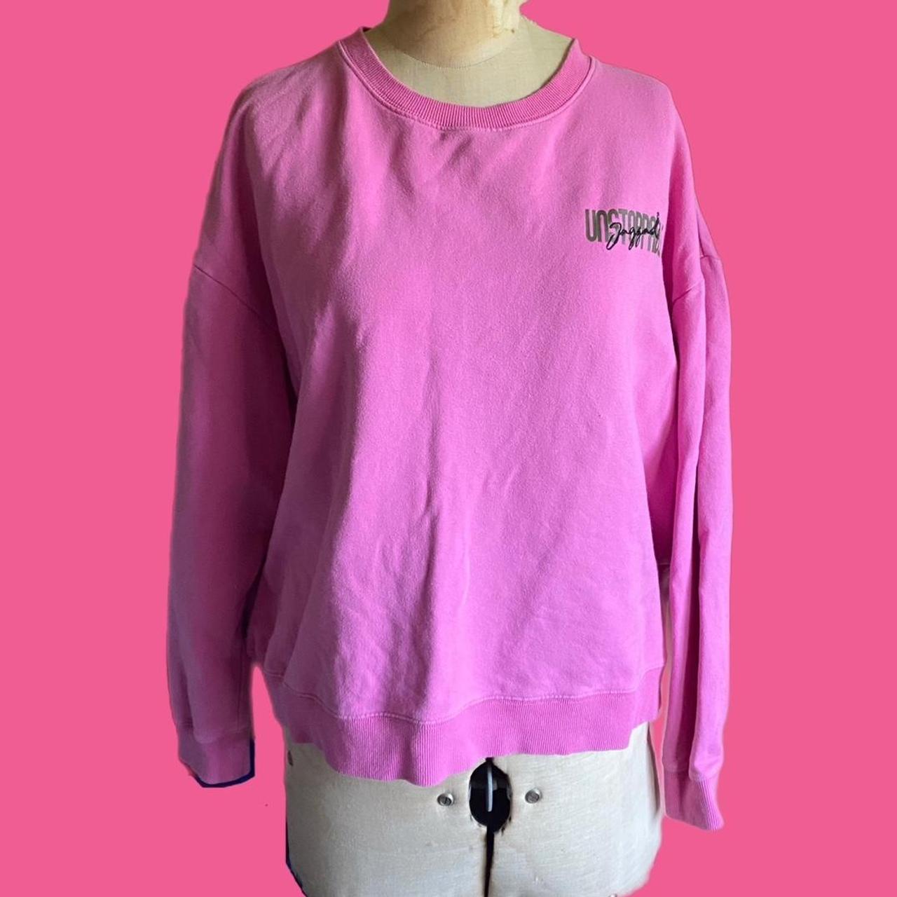 Pink 2024 jaggad jumper