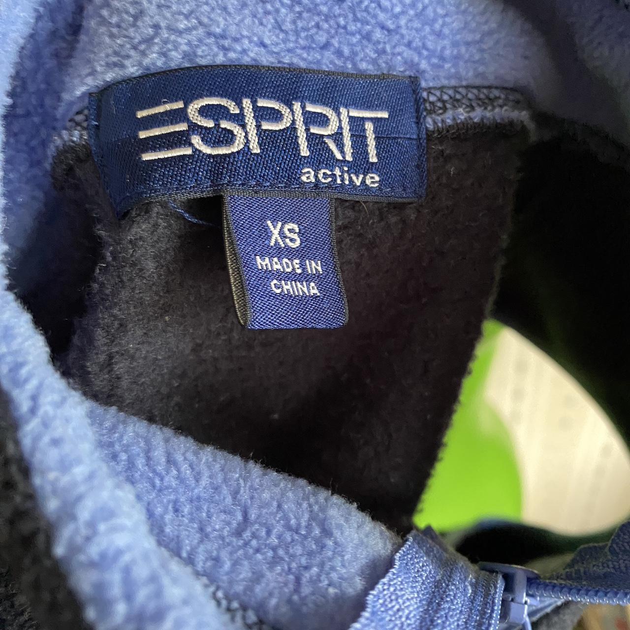 Y2k era blue polar fleece vest from Esprit 💙. Cozy... Depop