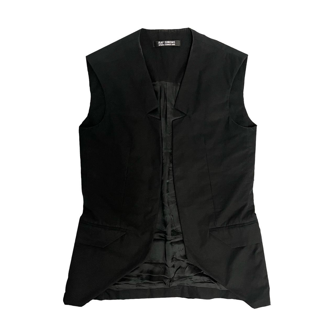 RAF SIMONS】 23ss Sleeveless shirting 【公式通販】