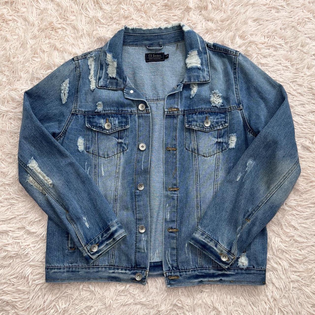 Ci Sono Denim Jacket - Depop