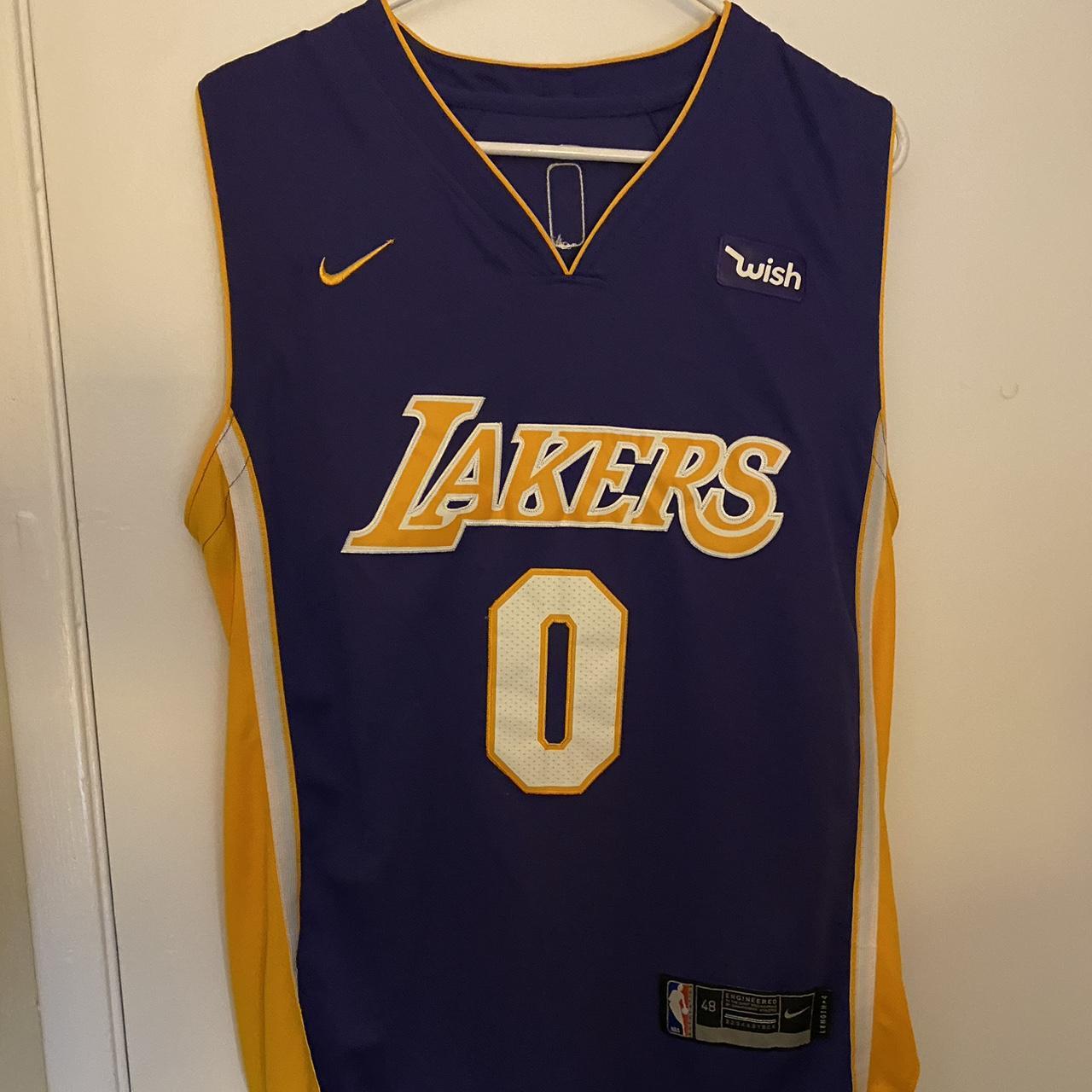 Nike, Shirts, Nike Lakers Kyle Kuzma Jersey Size Small