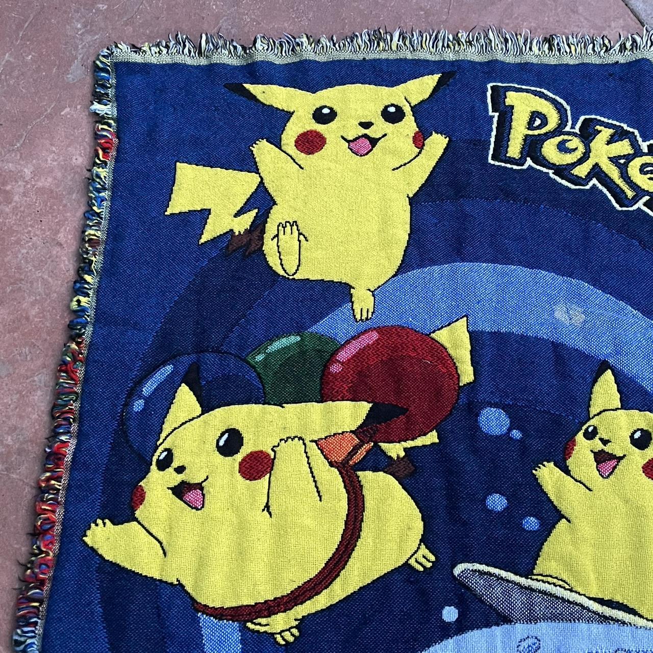 VINTAGE 90S POKEMON PILLOWCASE IN MINT CONDITION - Depop