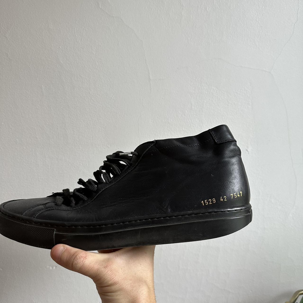 Common Projects Men's Black Trainers (7)