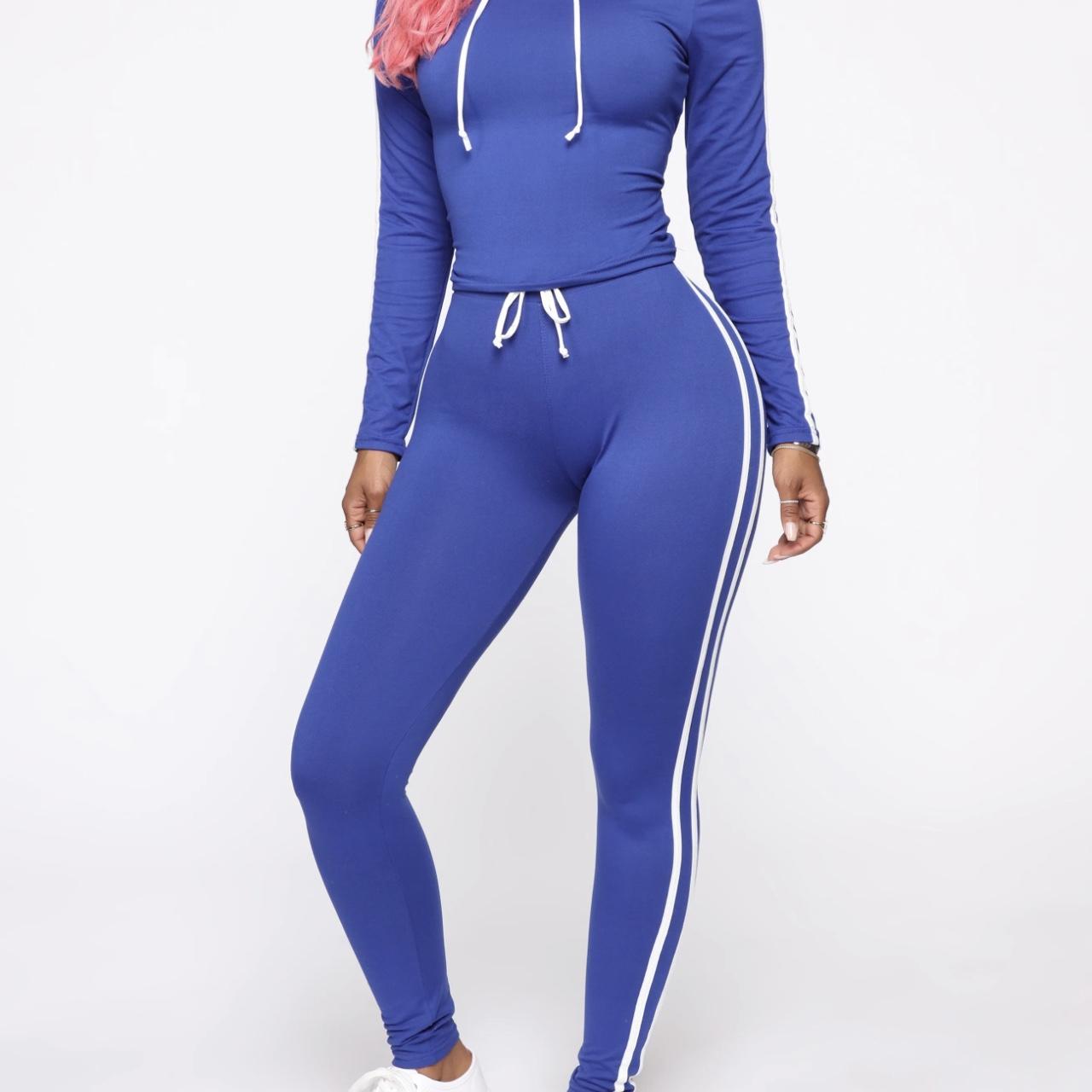 Fashion Nova Tennis Courts III Set Royal Depop