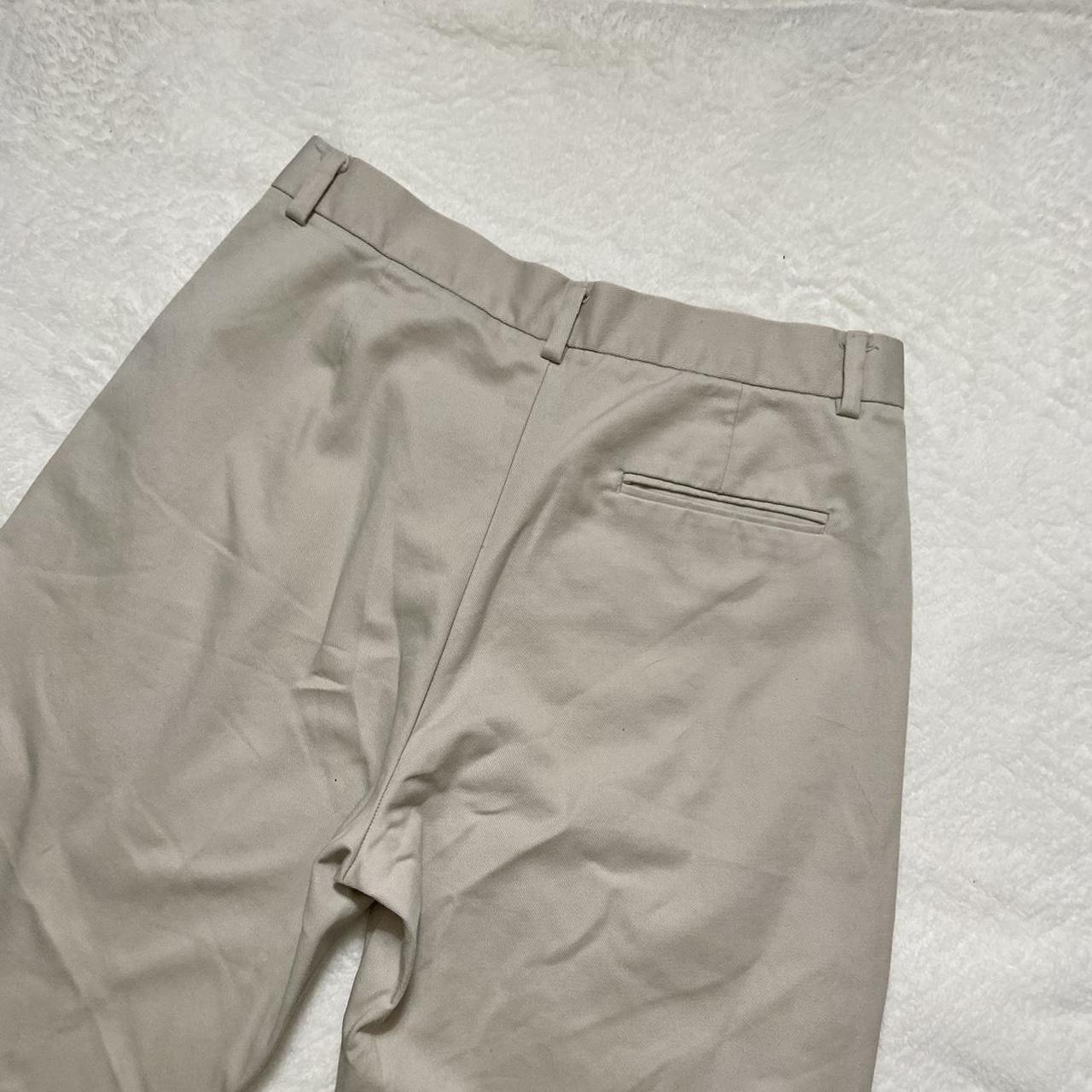 Dockers Women's Cream and Tan Trousers (2)