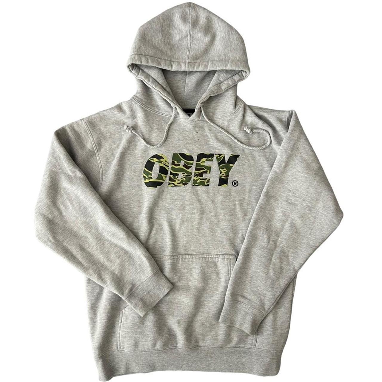 Obey selling Camo Hoodie Size Large